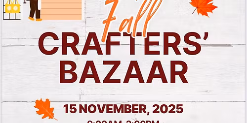 CCW Crafters\u2019 Fall Bazaar