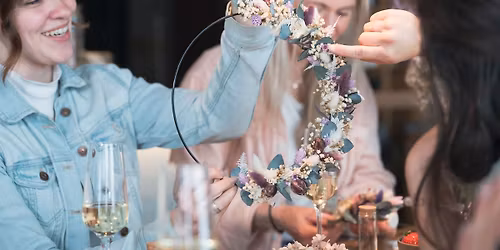 Kreativabend - Trockenblumen-Loop & Bl\u00fctenWunder-Besuch