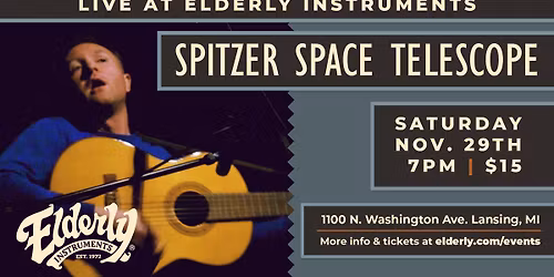 Spitzer Space Telescope Live at Elderly Instruments!