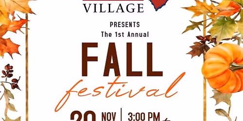 Patriot's Village Fall Festival