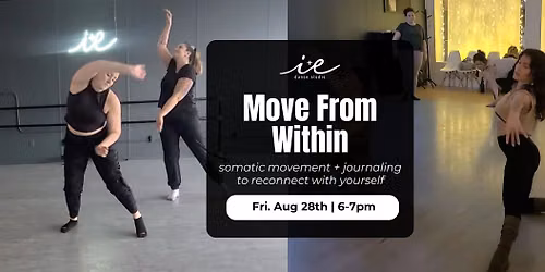 Move From Within: Somatic Movement + Journaling
