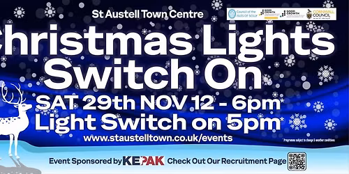 St Austell Christmas Light Switch On Event