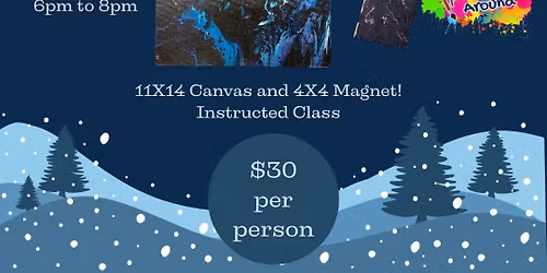 2 for 1 Paint Pour Workshop