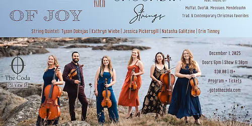 Cascadia Strings at The Coda: Sounds of Joy