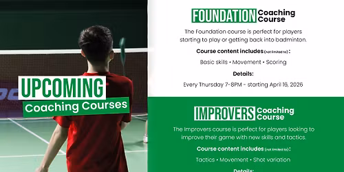 Foundation & Improvers