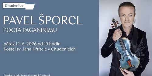 Jedine\u010dn\u00fd koncert Pavel \u0160porcl "Pocta Paganinimu" 