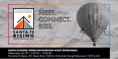 Santa Fe Rising: Opera Networking Night (Rodelinda)