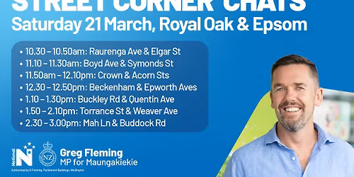 Street Corner Chats - Royal Oak & Epsom