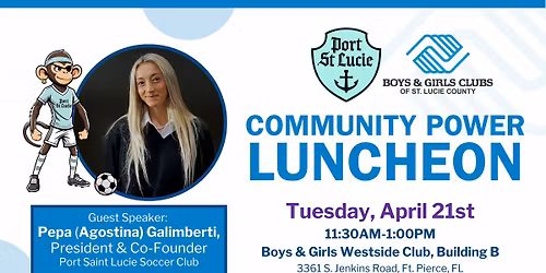 April Community Power Luncheon