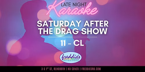 Saturday Late-Night Karaoke
