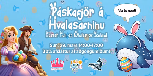 \ud83d\udc0b\ud83d\udc30 P\u00e1skafj\u00f6r \u00e1 Hvalasafninu \/\/ Easter Fun at Whales of Iceland \ud83d\udc23\ud83d\udc0b