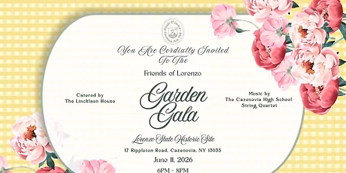 Annual Friends of Lorenzo Garden Gala