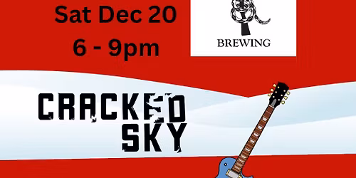 Silent Night? Not Tonight. Cracked Sky @ Heritage Brewing Dec 20