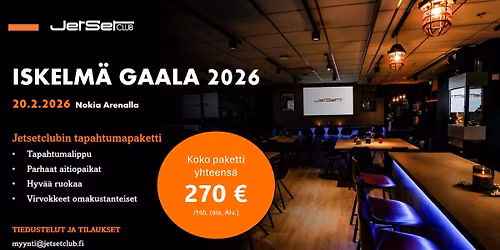 Iskelm\u00e4 Gaala 2026
