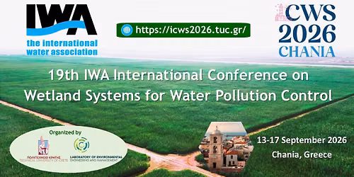 19th IWA Conference on Wetland Systems for Water Pollution Control