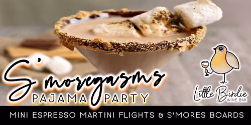 S'moregasms Pajama Party | Espresso Martini Flights + S'mores