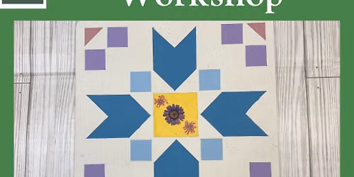 11.14.26 \u2013 Wood Barn Quilt Workshop at Soule Homestead