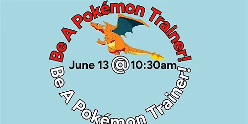 Be A Pokemon Trainer!