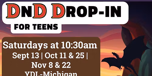 D&D: Drop-in for Teens