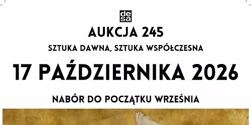 AUKCJA 245, 17 PA\u0179DZIERNIKA 2026