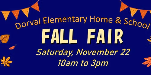 2025 DES Home & School Fall Fair 