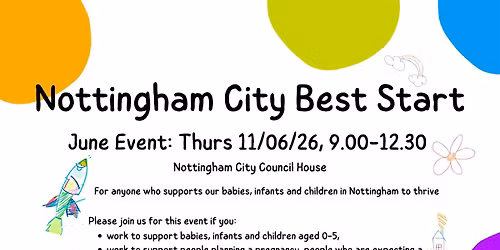 Nottingham City Best Start Event