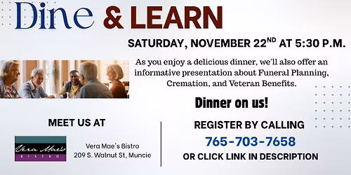 FREE Dine & Learn