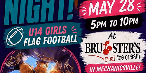 Ice Cream Spirit Night for Impact U14 Girls Flag Football