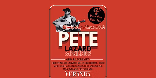 Pete Lazard Album Release Party