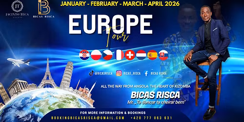 EUROPE TOUR - BICAS RISCA - 2026