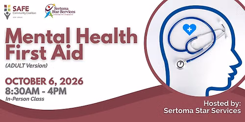 Mental Health First Aid (ADULT Version)