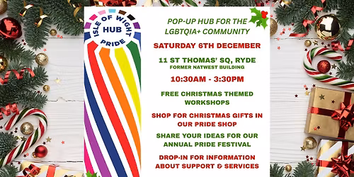 IW Pride Pop Up Hub