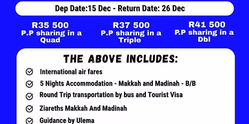 December Umrah Special