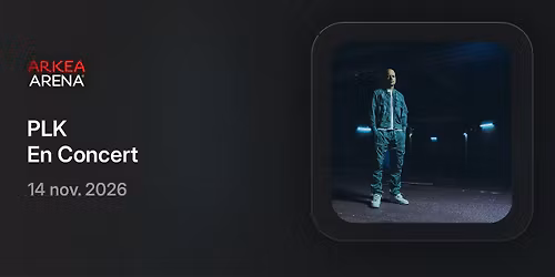 Plk - En Concert - 14 Novembre 2026