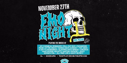 Emo Night at Orchid Theatre