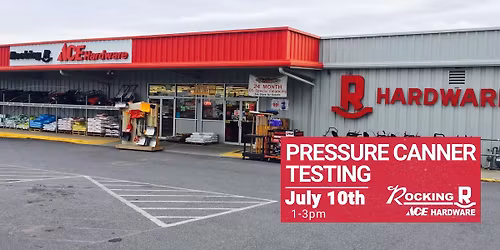 Pressure Canner Testing - Harrisonburg