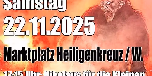 Krampus und Perchtenlauf Heiligenkreuz am Waasen