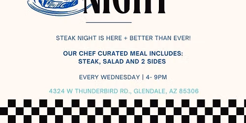 Steak night!
