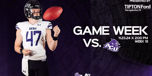 Stephen F. Austin Lumberjacks at Abilene Christian Wildcats Football