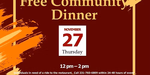Free Thanksgiving Dinner