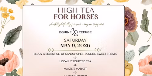 2026 High Tea for Horses