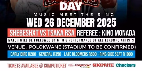 Lekompo boxing match