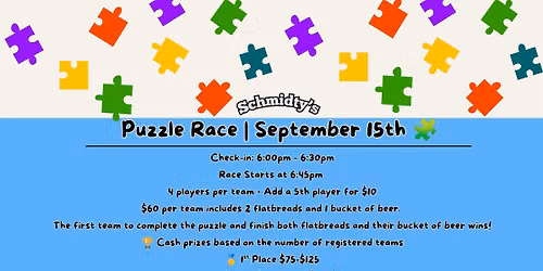 September Puzzle Race! \ud83e\udde9