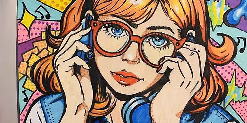 Wine & Paint Pop Art