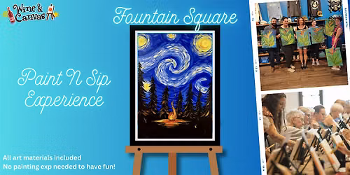 Mass Ave Paint Party \u2013 Starry Night Campfire