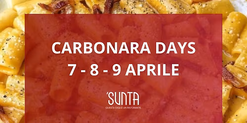 CARBONARA DAYS 2026 | Pigneto Roma