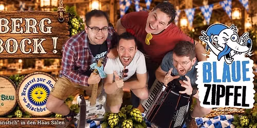 BAMBERG HAT BOCK! - Der gro\u00dfe Bockbieranstich mit der Partyband BLAUE ZIPFEL @ Haas S\u00e4le Bamberg