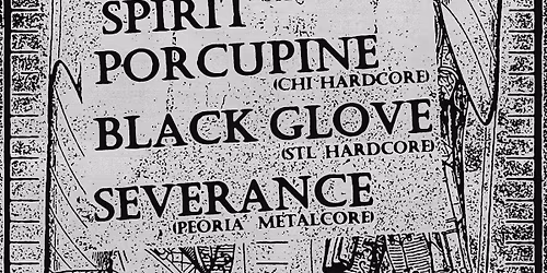 Zashed, Blistered Spirit, Porcupine, Black Glove, Severance