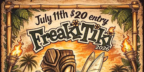 7th annual Freaki Tiki Kustom Car Show 
