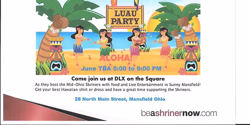 Mid-Ohio Shriners Annual Luau